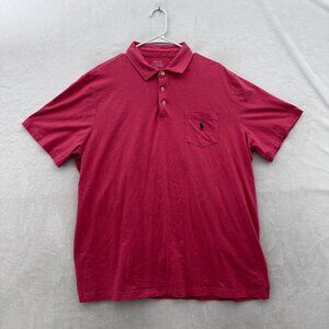 Polo Ralph Lauren Polo Shirt Mens XL Pink Performance Golf Sports Preppy
